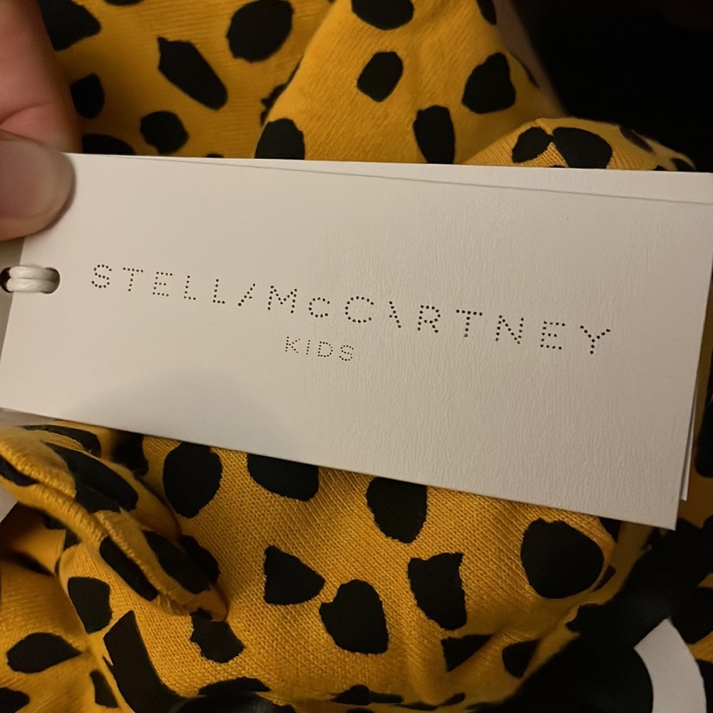 Stella McCartney Kids Baby Cheetah Print Zip Up Hoodie Size 3 months - Picture 3 of 5